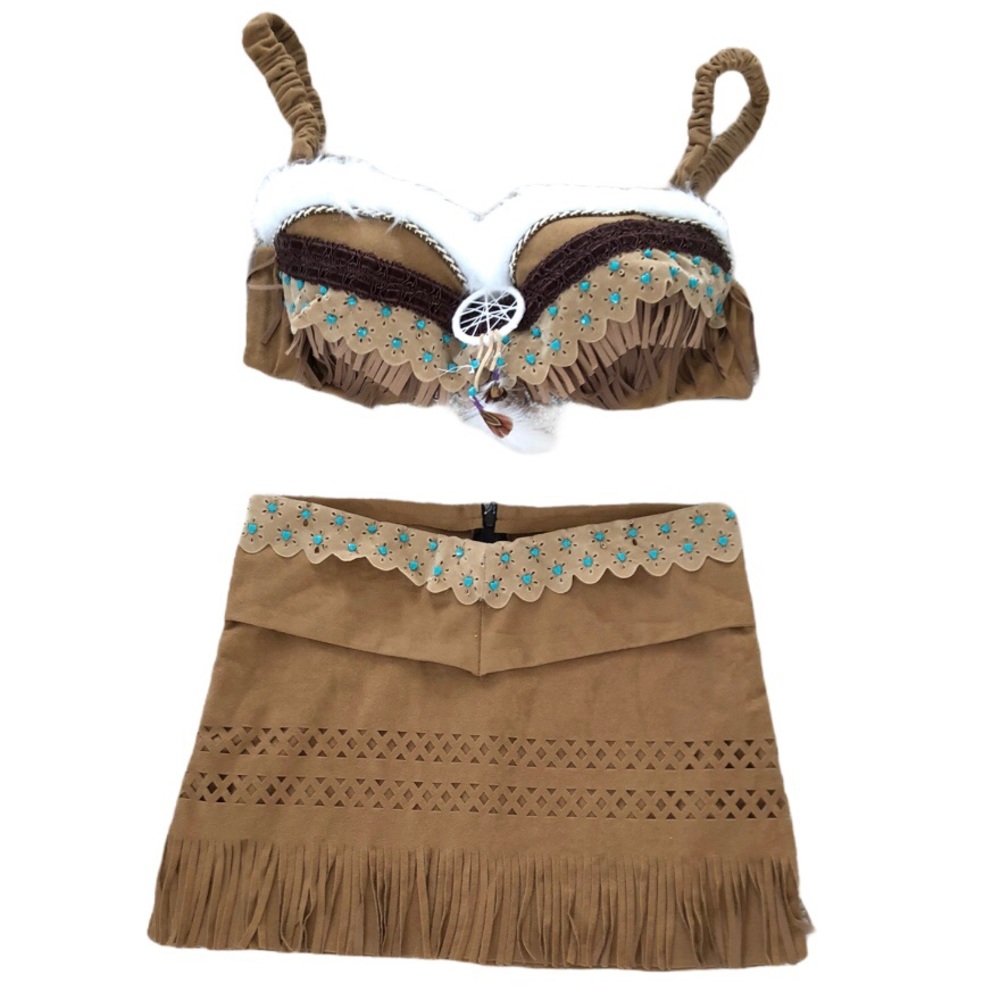 **OPEN TO OFFERS** - Faux Leather Two-piece Set